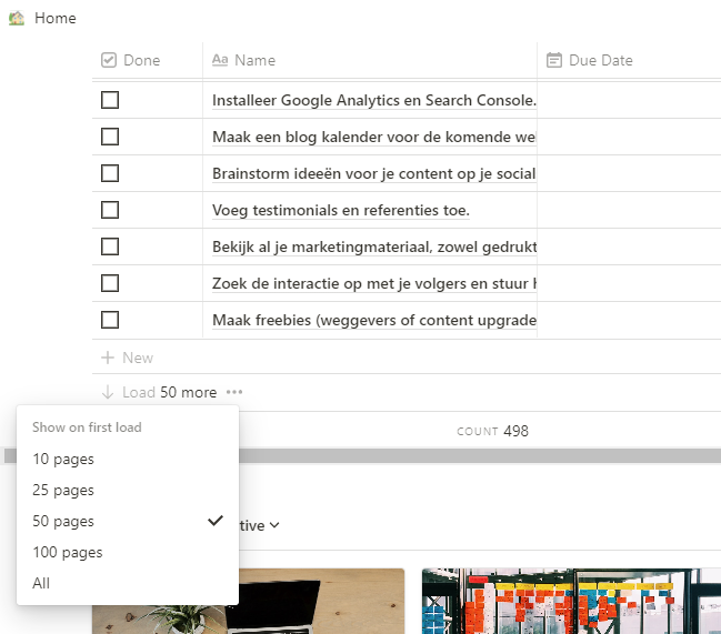Notion - nieuwe feature timeline view databases - Unclouded blog